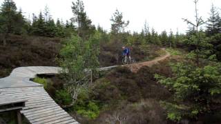 preview picture of video 'Martin on the Ben Aigan Hammer at Moray Monster Trails'