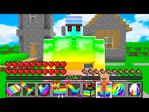 ISMETRG VS RENKLİ GOLEM 🌈 - Minecraft