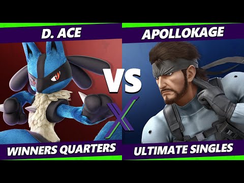 S@X 392 Online Winners Quarters - D. Ace (Lucario) Vs. ApolloKage (Snake) Smash Ultimate - SSBU