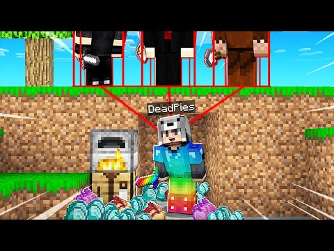 MANHUNT'ta ARKADAŞIMI HİLE İLE TROLLEDİM 😱 - Minecraft