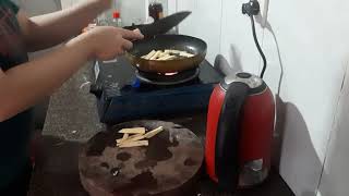 How to fry delicious sweet potatoes Cách chiên khoai lang ngon  MY CHANEL