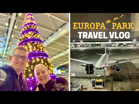 Europa Park Travel Vlog December 2024 - British Airways Flight To Basel!