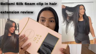 Bellami 26 inch silk seam clip in hair extensions review
