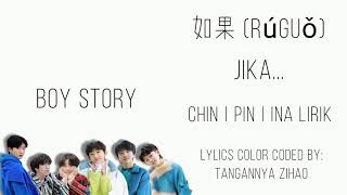 Download lagu BOY STORY “如果” 'Rúguǒ' (Jika...) (Color Coded/CHN | ROM | INA lirik) mp3 Download lagu BOY STORY “如果” 'Rúguǒ' (Jika...) (Color Coded/CHN | ROM | INA lirik) mp3