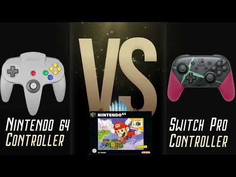 N64 vs Switch Pro - Mario 64 - Which controller is best???