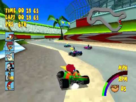 Woody Woodpecker Racing Playstation