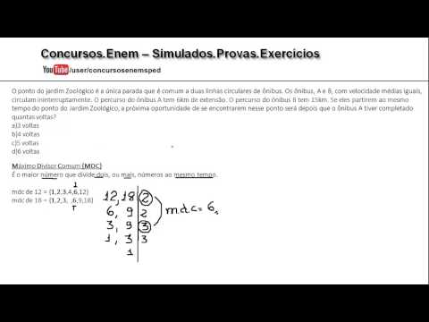 MDC - 01 - Exercícios Comentados Matemática - O ponto do jardim Zoológico é a única parada que é