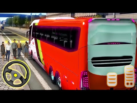 Coach Driver Hill Bus Simulator 3D - Offroad Buses Driving Game | Best Android Gameplay