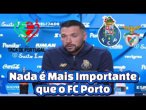 Conferência Imprensa Francesco Farioli - Antevisão FC Porto x Benfica - Taça de Portugal