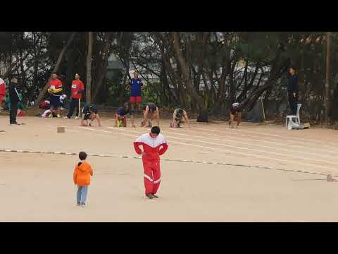 100m masculino cat 55 anos Master 2022