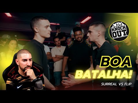 Possessivo reage a SURREAL VS FLIP | ACADEMIA KNOCK OUT