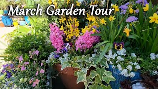March Garden Tour With Lots of New Plants!
