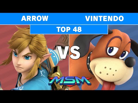 MSM 230 - Arrow (Link) Vs BTH | Vintendo (Duck Hunt) Winners Top 48
