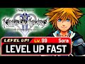 Kingdom Hearts 2 How To Level Up FAST Achieve Level 99