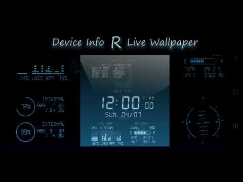 Device Info R Live Wallpaper Video