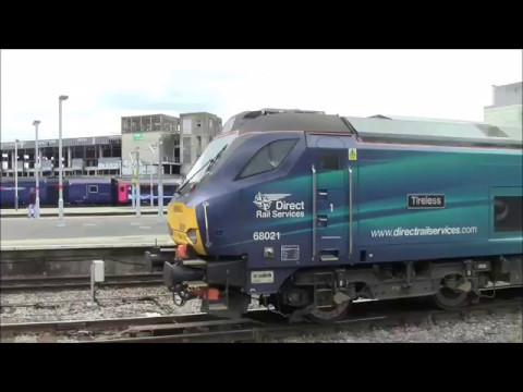 68021+68022 thrash away from Bristol TM with 6M63 27.4.17