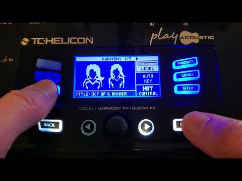 TC Helicon Play Acoustic - Navigating and Customizing