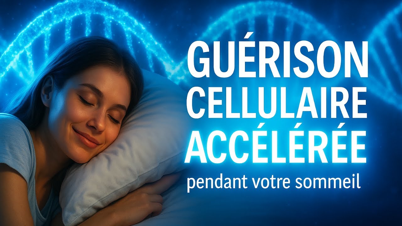 🌟 Guérison Cellulaire Accélérée   Méditation Nocturne pour Régénérer votre Corps Pendant le