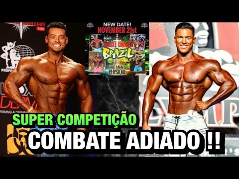 FELIPE FRANCO VS CAIKE PRO - Muscle Contest Brasil 2020 foi adiada e pode trazer mais gringos !!