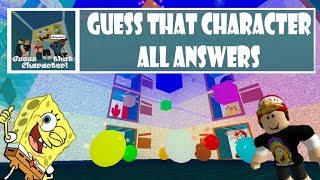 Guess The Character Roblox Answers Sports Kênh Video Giải -