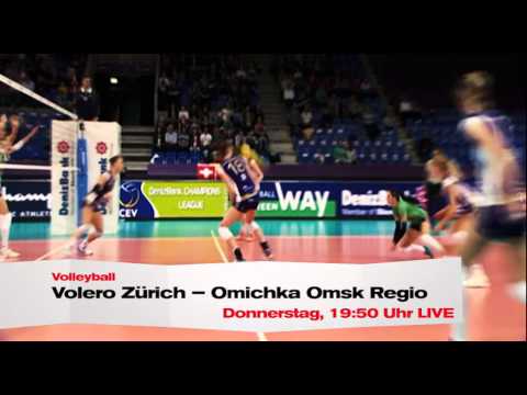 Trailer: Volleyball Live Volero Zürich vs. Omichka Omsk