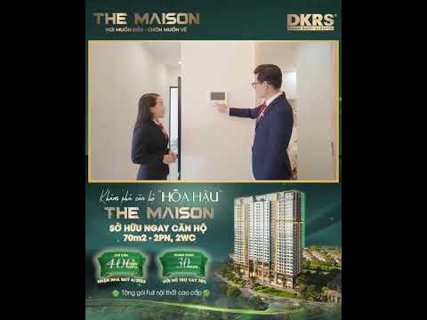 [REVISÃO] KHÁM PHÁ CĂN HỘ “HOA HẬU” THE MAISON | 70M2 – 2PN,2WC