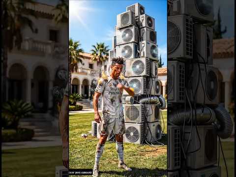 ميسي نقذ كريستيانو من الجو الحار #cristianoronaldo #messi #football #shortvideo