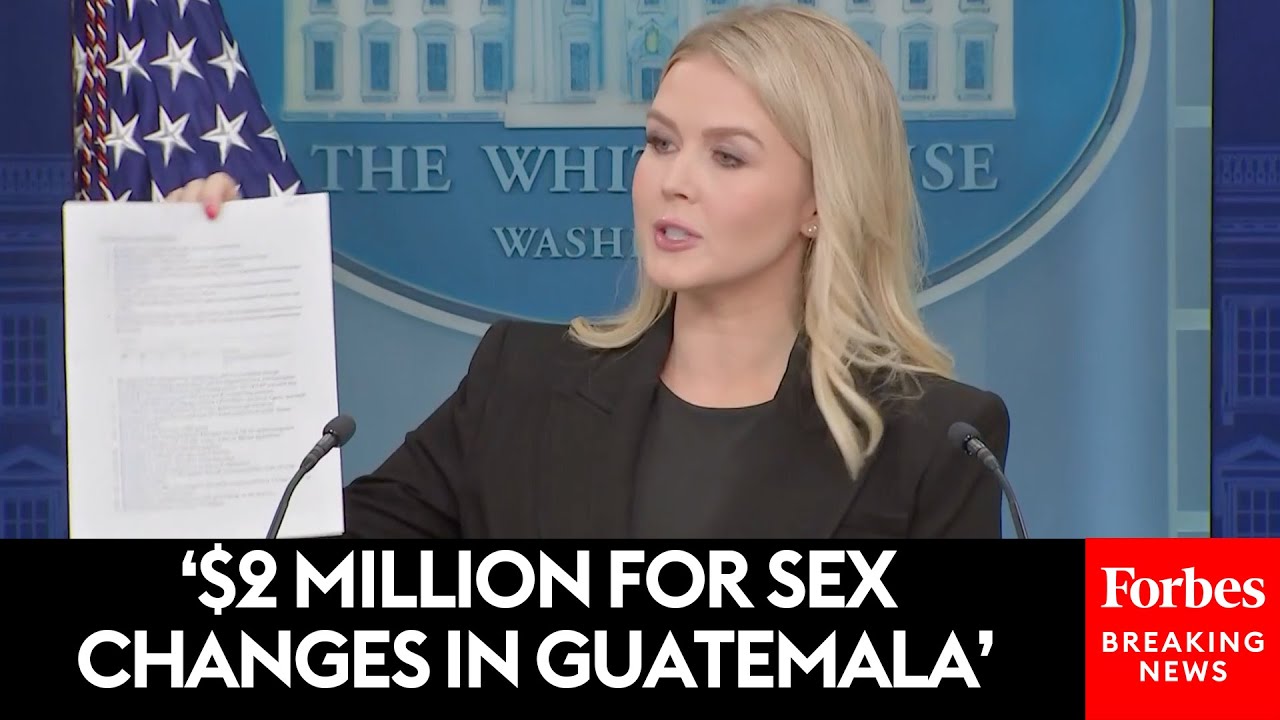 WATCH: Leavitt Lists Federal Spending Cuts She Says Dems Are ‘Pretending To Be Outraged’ Over