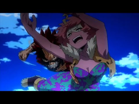 Kirishima saves mina and fights S Rank villain || My hero academia Season 6 ep 8
