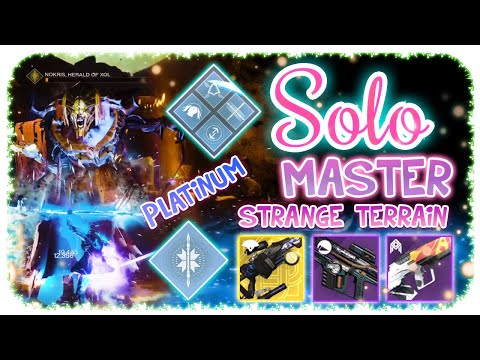 Solo 1080 Ordeal Master Nightfall Hunter- Strange Terrain - Destiny 2 ( Platinum Rank ) Commentary