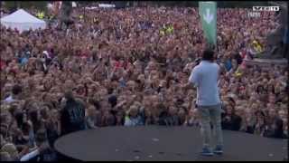 Hedegaard &amp; Lukas Graham - Happy Home Live @ VG-lista, Oslo 20th June 2014