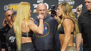 UFC 300 Ceremonial Weigh-Ins: Holly Holm vs Kayla Harrison