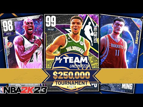 THE BEST LINEUP YOU CAN MAKE FOR THE FINAL $250K TOURNAMENT QUALIFIER! NBA 2K23 MyTEAM SQUAD BUILDER