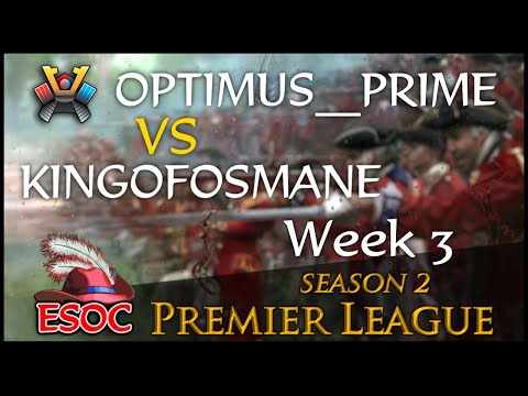 [AoE3] (CMC) OPTIMUS__PRIME vs (MDS) KINGofOsmane — Week 3 — ESOC Premier League Season 2