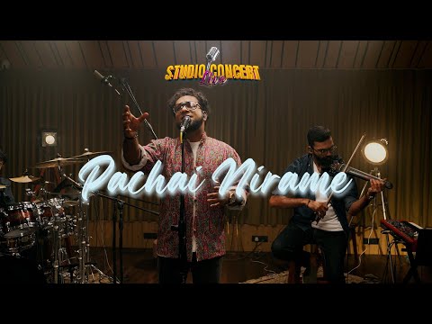Pachai Nirame Revisited | Studio Concert LIVE | HariCharan | Drums Kumaran Collective | Live Cover