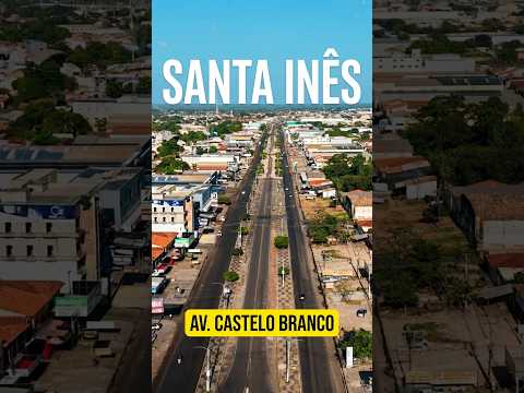 SANTA INÊS-MA VISTA DO ALTO! 😍🚁 | IMAGENS AÉREAS EM 4K #santaines I Venha conhecer Santa Inês MA!
