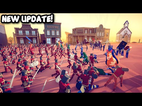 WILD WEST CAMPAIGN - WILD WEST UPDATE! TABS - Totally Accurate Battle Simulator