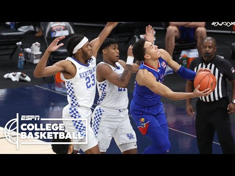 肯塔基野貓隊VS堪薩斯老鷹隊 [精彩內容] - ESPN大學籃球頻道 (Kansas Jayhawks vs. Kentucky Wildcats [HIGHLIGHTS] | ESPN College Basketball)
