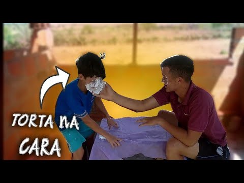 DESAFIO TORTA NA CARA 🤣