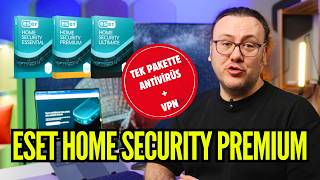 ESET HOME Security Premium: Tek Pakette Antivirüs + VPN bir arada