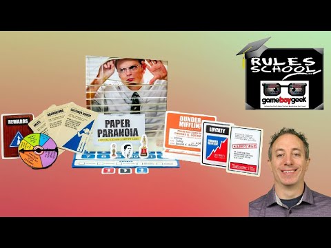 How to Play The Office: Paper Paranoia (Rules School)