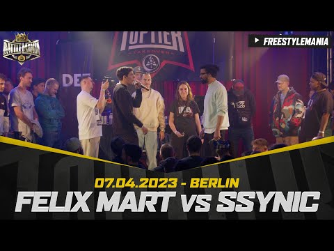 FELIX MART VS SSYNIC | Match  um Platz 3 - TopTier Takeover Berlin: 07.04.23