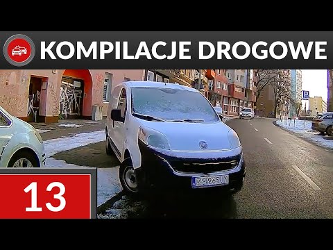 Wykroczenia, kolizje i niebezpieczne sytuacje na drogach - Kompilacje Drogowe #13