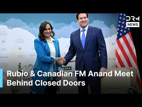 Marco Rubio Meets Canadian FM Anita Anand on Sidelines of G7 Foreign Ministers Meeting | AC1G