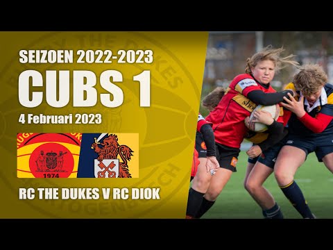 RC The Dukes Cubs 1 V RC Diok - 4 Feb 2023 | Rugby U14