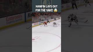 Hanifin With the PERFECT Dive ????
