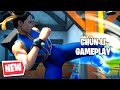 CHUN LI SKIN GAMEPLAY - FORTNITE STREET FIGHTER SKINS