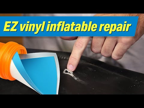 Quickly Repair Holes and Tears In Your Vinyl Inflatables