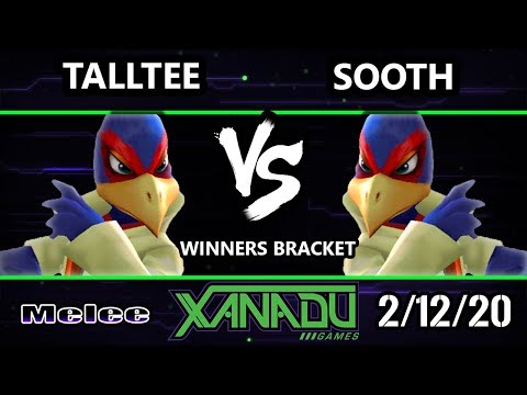 S@X 341 Winners Round  2 - Talltee (Falco) Vs. Sooth (Falco) Smash Melee - SSBM