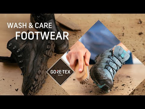 How to clean your GORE-TEX footwear (shoes & boots) | Wash & Care